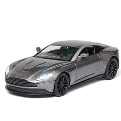 Universal 1: 32 Aston Martin DB11 AMR Voiture jouet moulée sous pression Modèle de voiture jouet en métal Haute simulation Retour à la collection Jouets pour enfants | Voiture jouet moulée sous pression(Argent)