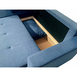 Acheter Bestmobilier Pilea - canapé d'angle réversible 4 places - convertible avec coffre - en tissu