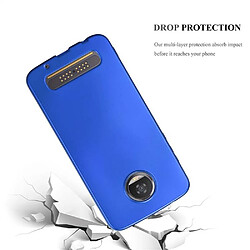 Avis Cadorabo Coque Motorola MOTO Z2 PLAY / Z2 FORCE Etui en Bleu