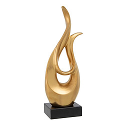 BigBuy Home Figurine Décorative 12 x 9,5 x 40,5 cm Doré