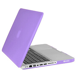 Avis Wewoo Housse Étui Violet pour Macbook Pro 15,4 pouces Chapeau-Prince 3 en 1 givré Hard Shell de protection en plastique avec Keyboard Guard & Port prise de poussière