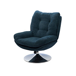 Amadeus Fauteuil pivotant Magnum Bleu