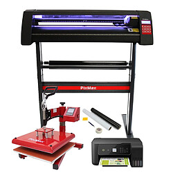 Monstershop Plotter de Découpe & Presse à Chaud Swing avec Kit