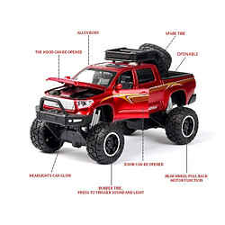 Avis Universal 1: 32 Toyota Tundra Modèle de voiture en alliage Voiture de jouet moulée sous pression Modèle de voiture de jouet tirée vers la collection de jouets pour enfants Livraison gratuite | Voiture de jouet moulée sous pression (rouge)