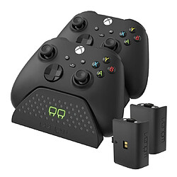 Venom Station de Charge Double pour Xbox avec 2 Batteries Rechargeables - Noir (Xbox Series X/Xbox Series S) VS2881