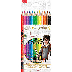 Maped Crayon de couleur triangulaire HARRY POTTER,étui de 12 ()