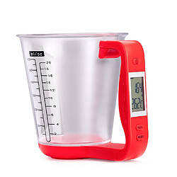 Universal Taille de la cuisine Tasse de mesure numérique pour les aliments Poids liquide Cuisson Cuisine Plastique Température Mesure