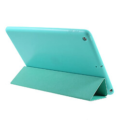 Acheter Etui en PU tablette support en trois volets bleu pour votre Apple iPad 9.7 (2017)