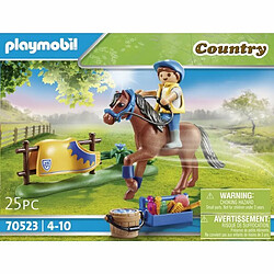 Playmobil® Country Cavalier avec poney brun