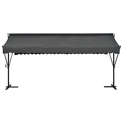 Helloshop26 Auvent sur pied 500 x 300 cm anthracite 02_0007480