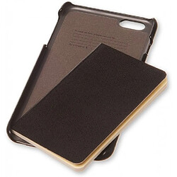 MOLESKINE - Coque Protection + Mini Carnet note pour Iphone 6s 7 8 - Noir