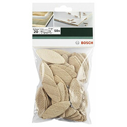 Bosch 2609256602 Biscuit lamelle de bois 60 x 23 x 4 mm 50 pièces