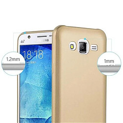 Avis Cadorabo Coque Samsung Galaxy J5 2015 Etui en Or