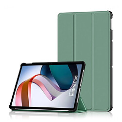 Etui en PU anti-chocs avec support pour votre Xiaomi Redmi Pad - vert