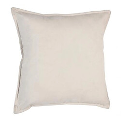 Pegane Coussin coloris ivoire - Dim : 45 x 45 cm 