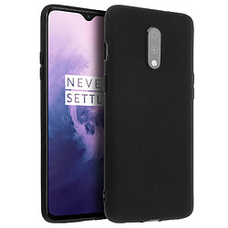 Avizar Coque Oneplus 7 Protection Silicone gel souple ultra fine Noir