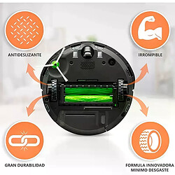 Pneus pour IROBOT ROOMBA séries 500, 600, 700, 800 et 900, antidérapants, grande adhérence et montage facile, 6 pièces