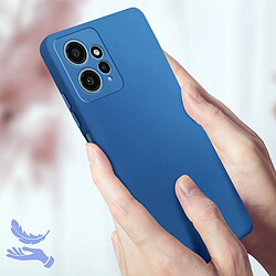 Acheter Avizar Coque pour Xiaomi Redmi Note 12 4G Semi-rigide Soft-touch Fast Cover Bleu