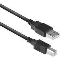 Act Editions ACT AC3032 câble USB 1,8 m USB 2.0 USB A USB B Noir