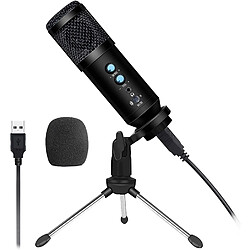 Microphone de podcast USB Le microphone à condensateur USB convient aux ordinateurs de jeu, d'enregistrement et de streaming