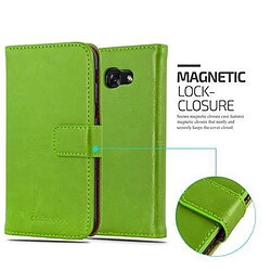 Avis Cadorabo Coque Samsung Galaxy A3 2017 Etui en Vert