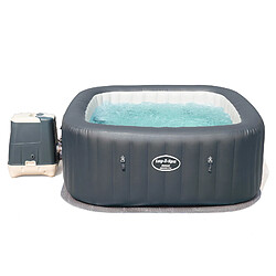 Avis K20 Spa en Bois avec Structure en Bois K2O Palm Beach Carré 250x275x71 cm Pour 4-6 Personnes avec Hydrojet et Airjet