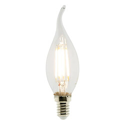 Elexity - Ampoules Ampoule déco flamme filament LED E14 - 3W - Blanc chaud - 470 Lumen - 2700K - A++ - Zenitech