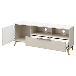 Acheter Bestmobilier Boccioni - meuble tv - beige - 150 cm