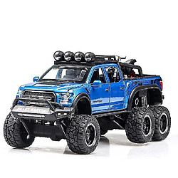 Universal Nouveau 1:32 Ford Raptor F150 Big Wheel Alloy Diecast Car Modèle avec avec des jouets de voiture de traction de lumière