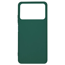 Avizar Coque Poco X4 Pro 5G Flexible Finition Mat Anti-trace Vert Forêt