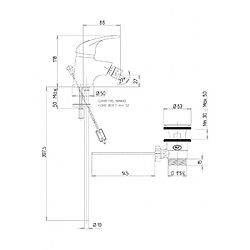 Kiamami Valentina SET DE 2 MITIGEURS POUR LAVABO ET BIDET | ENTER pas cher