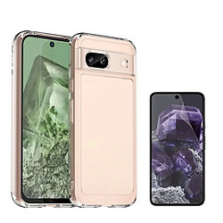 Kit Housse Anti-Choc Superprotect + Film Hydrogel Avant Phonecare Pour Google Pixel 8A - Transparent