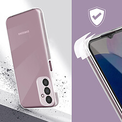 Avis Avizar Coque Intégrale pour Galaxy A14 5G et 4G Arrière Rigide Avant Souple Transparent