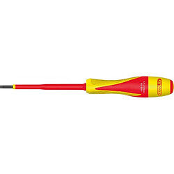 KS TOOLS 922.6203 Tournevis Fente bi-matière isolé 1000V, 3,5x100 mm