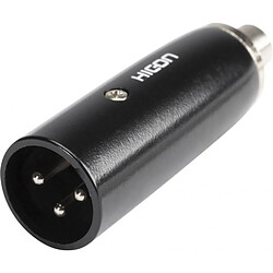 Adaptateur XLR Hicon HI-X3CI-MF XLR mâle - Cinch / RCA femelle 1 pc(s)