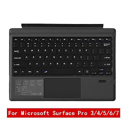 Universal Microsoft Pro 3/4/5/6/7 PC sans fil Bluetooth 3.0 Tablette Clavier PC Portable Clavier de jeu