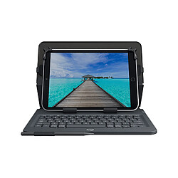 Logitech Universal Folio clavier pour téléphones portables Noir QWERTZ Suédois Bluetooth