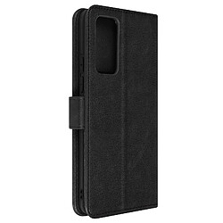 Avizar Housse Xiaomi 12 Lite Clapet Portefeuille Fonction Support Vidéo noir