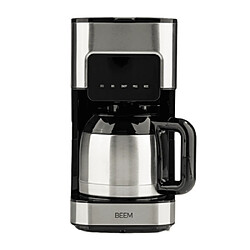 Beem Fresh-Aroma-Touch Cafetière Filtre 800W 1L Programmable Affichage Tactile Argent