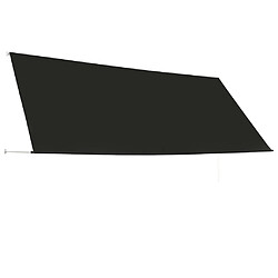 Avis vidaXL Auvent rétractable 350x150 cm Anthracite