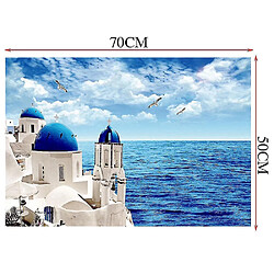 Universal 1000 pièces Puzzle Puzzle Adultes Enfants Jouets éducatifs Aegean Santorin