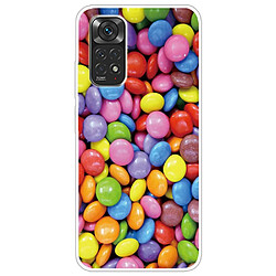 Coque en TPU antichoc, anti-rayures Bonbons arc-en-ciel pour votre Xiaomi Redmi Note 11S 4G/Redmi Note 11 4G (Qualcomm)