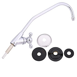 ComfortXL Robinet de cuisine en alliage de zinc 1/4'' pour filtre à eau