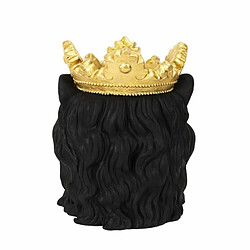 Acheter Paris Prix Cache-Pot Design Lion Couronne 39cm Noir