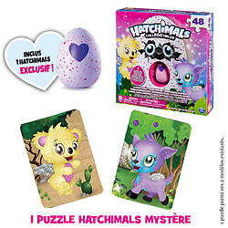 Spin Master International PUZZLE 48 PIECES AVEC FIG EXCLUE Hatchimals - 6039460