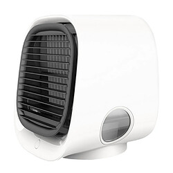 Acheter Humidificateur De Climatiseur De Refroidissement De Bureau De Ventilateur De Refroidisseur D'air Personnel De 2 Pièces