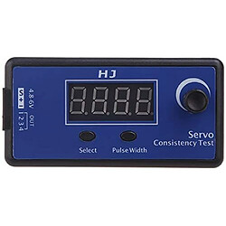 1 pièce HJ Digital Servo, ESC Speed Controller Consistency Tester (3 Modes, Synchronized Output Control 4 servos) pour RC