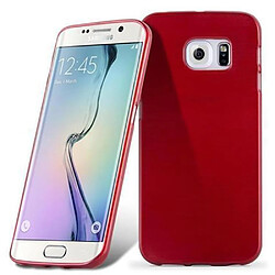 Cadorabo Coque Samsung Galaxy S6 EDGE Etui en Rouge