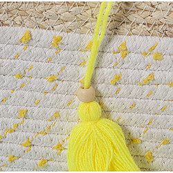 Lot de paniers Alexandra House Living 03775 Blanc osier Rotin Fibre naturelle (3 Unités)