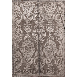 Vidal Tapis de laine 183x124 brun Darya